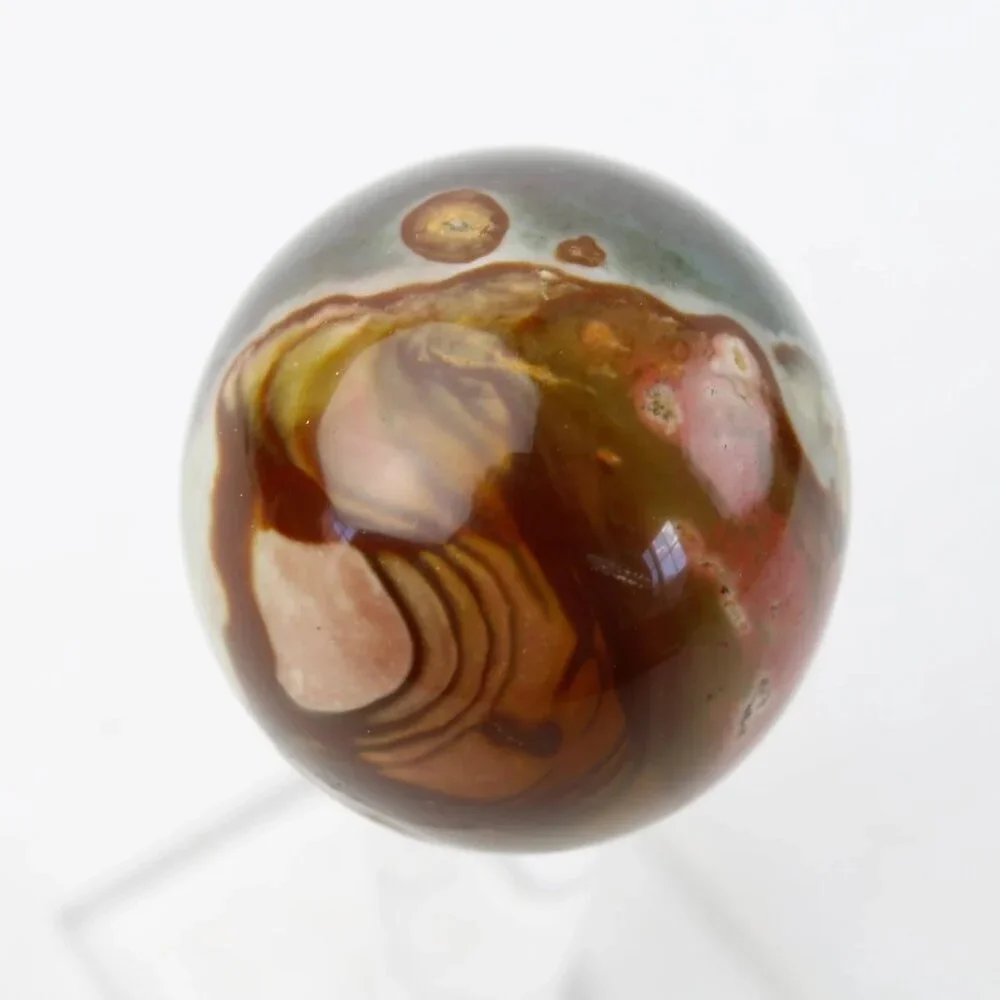 Polychrome Jasper Sphere - 45mm - Picture 5 of 12